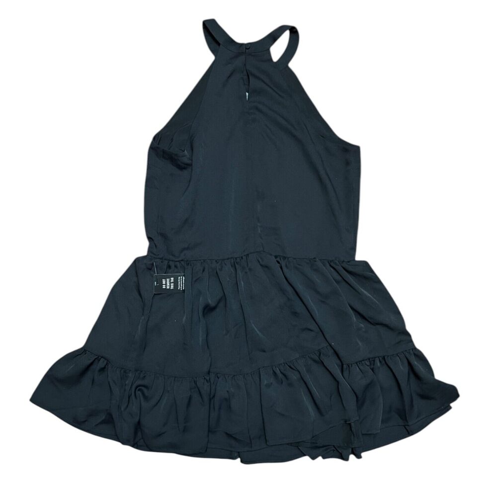 NWT - Express Black Lace Fit & Flare Sleeveless Dress Women’s Size M - MSRP $98 - Picture 2 of 10